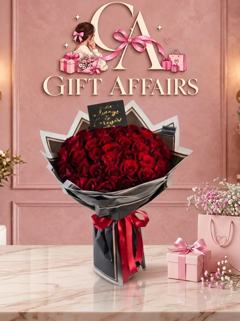 Ruby Rose Bouquet image 1