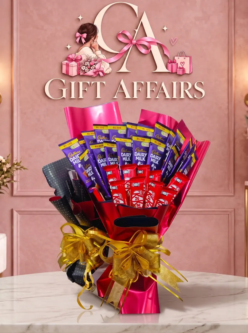 Chocolate Bar Bouquet image 1