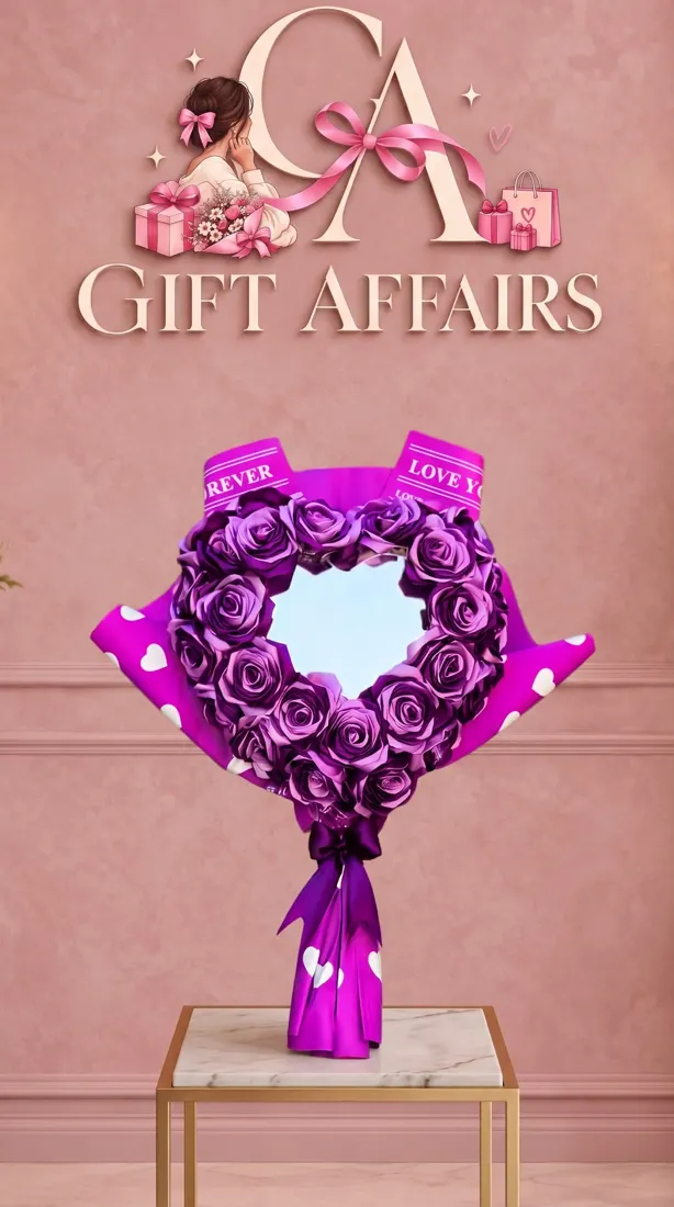 Purple Heart Ribbon Bouquet image 1