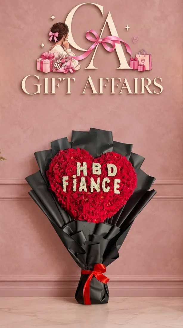 Fiancé Message Bouquet image 1