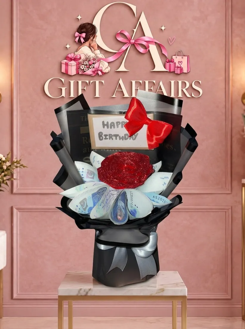 Personalized Graduation-Style Bouquet image 1