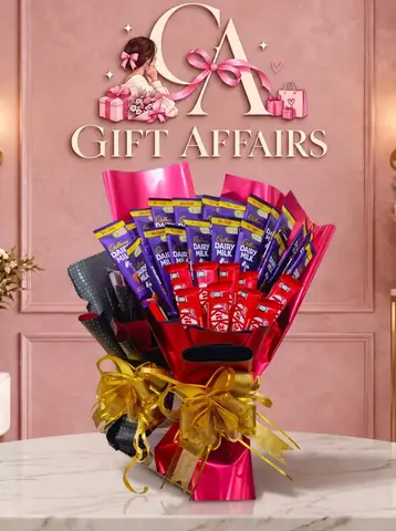 Chocolate Bar Bouquet