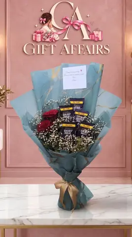 Black Wrap Chocolate Bouquet