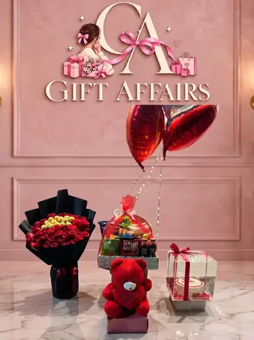 Heart Balloon & Rose Gift Set