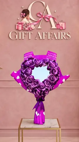 Purple Heart Ribbon Bouquet