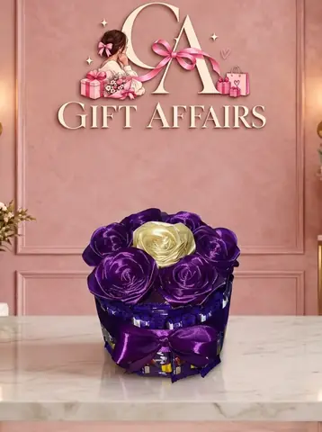 Purple Rose Keepsake Box